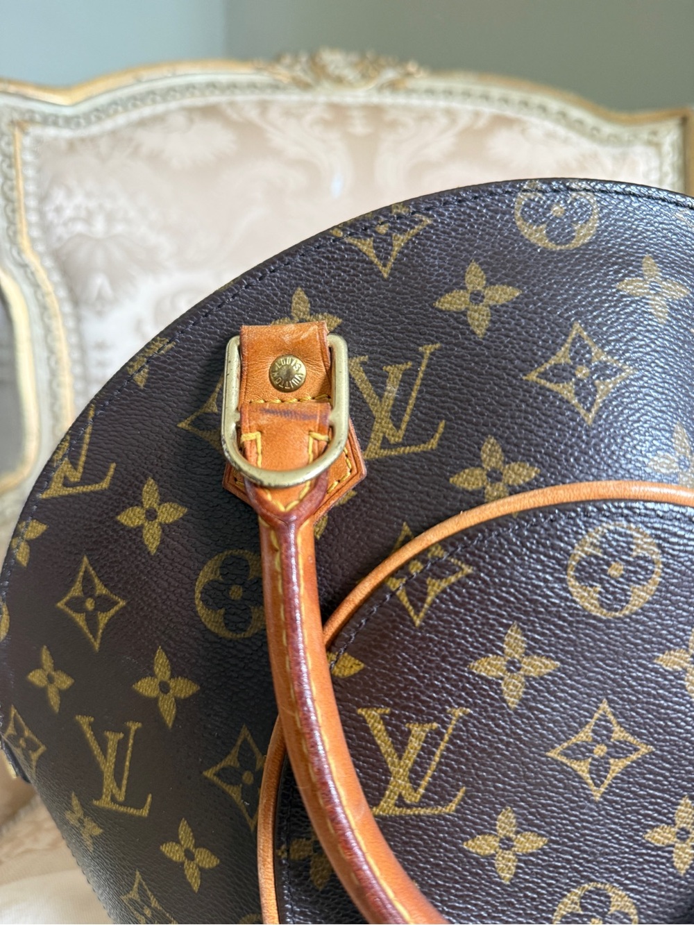 Louis Vuitton Brown Monogram Ellipse Bag - Picture 5 of 16